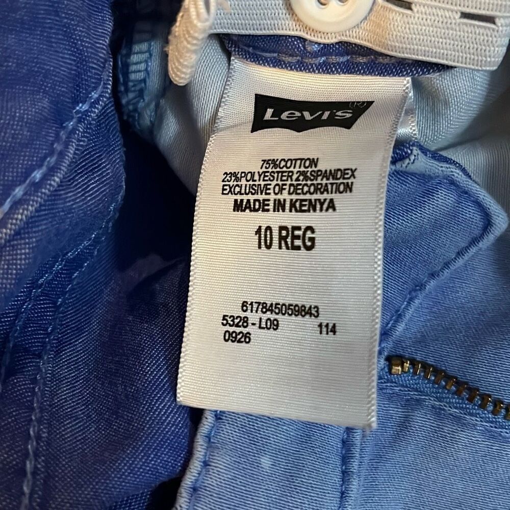 Girls Levi’s Cropped Denim Legging - Picture 7 of 7